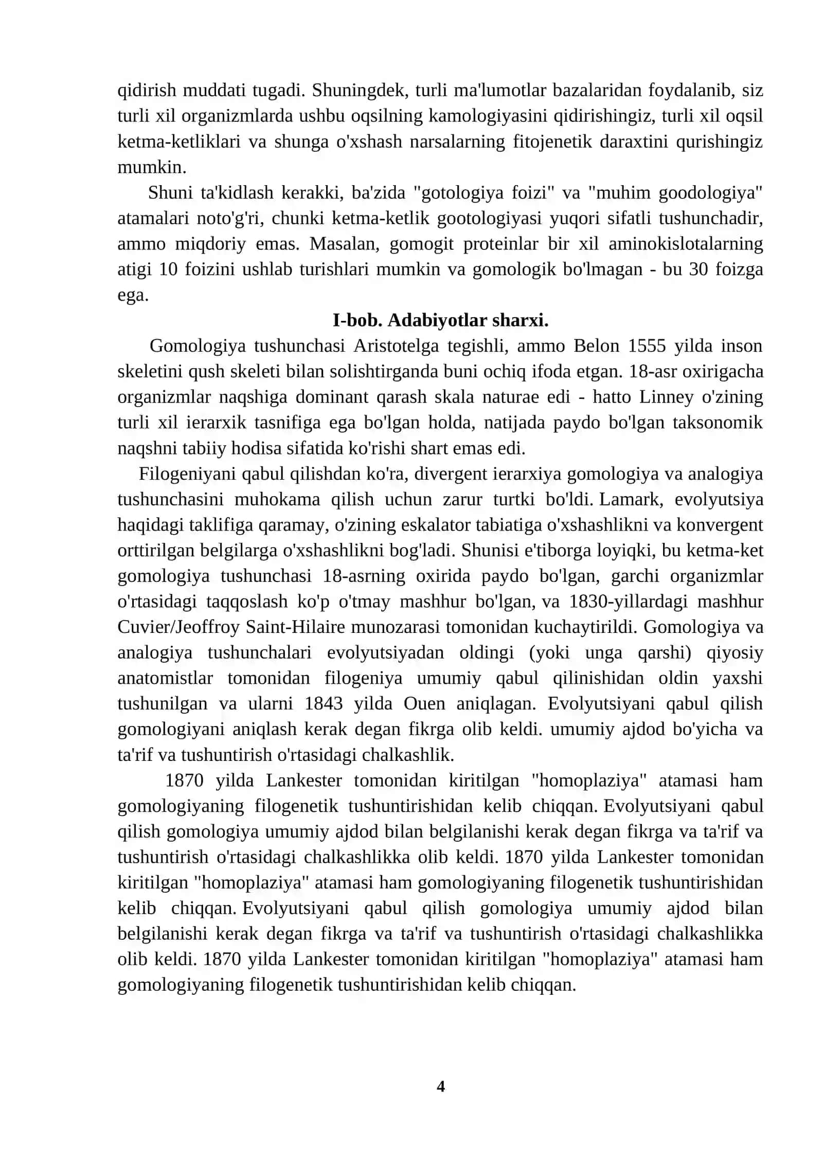 GOMOLOGIK KETMA-KETLIK 4