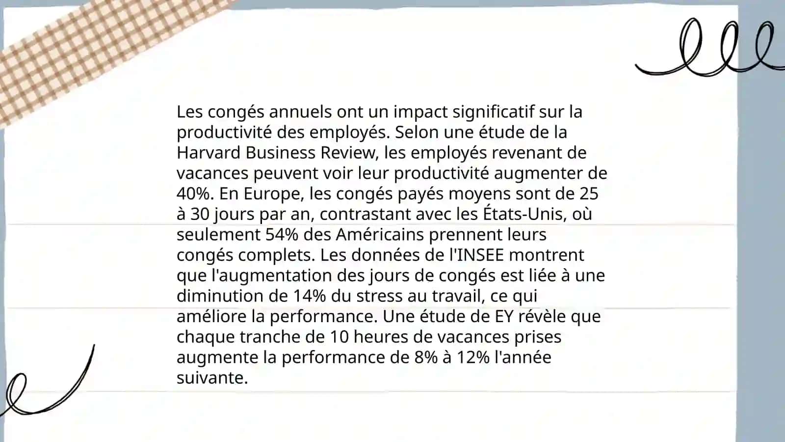 Déterminer le changement de capacité de travail au cours de l'année, du trimestre et de la journée 4