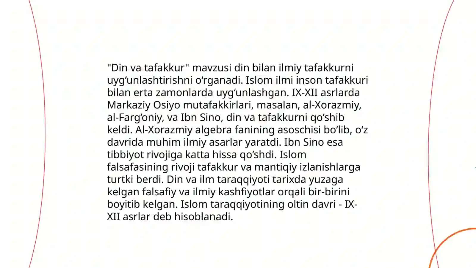 Tavba asaridan Din va ahloq toʻgʻrisida 4
