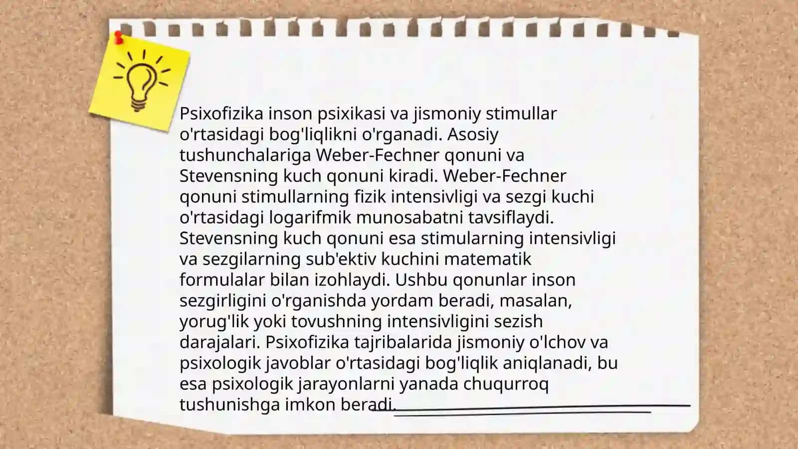 Sezgi psixofizikasi 4