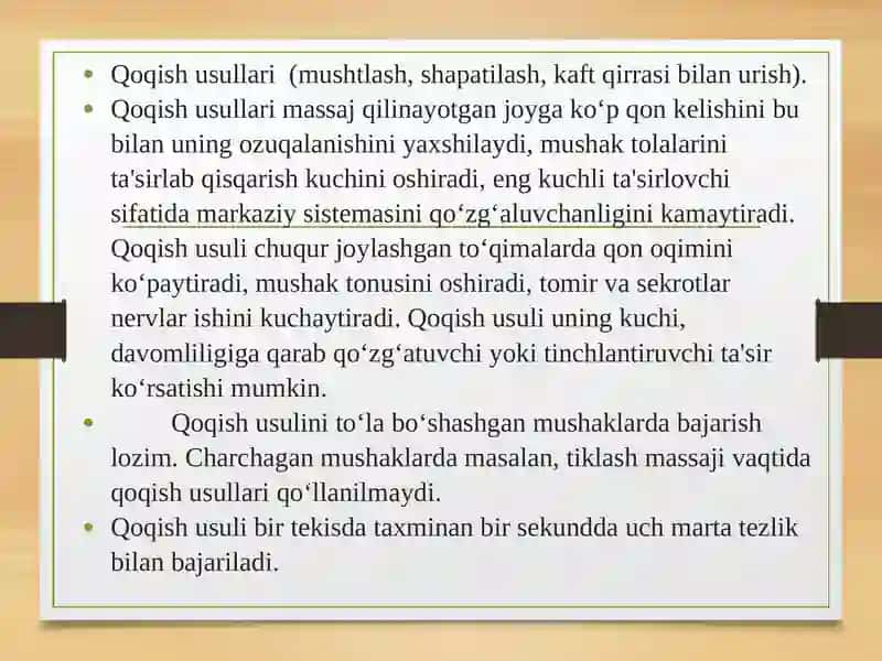 Urish va tebratish texnikasi 4