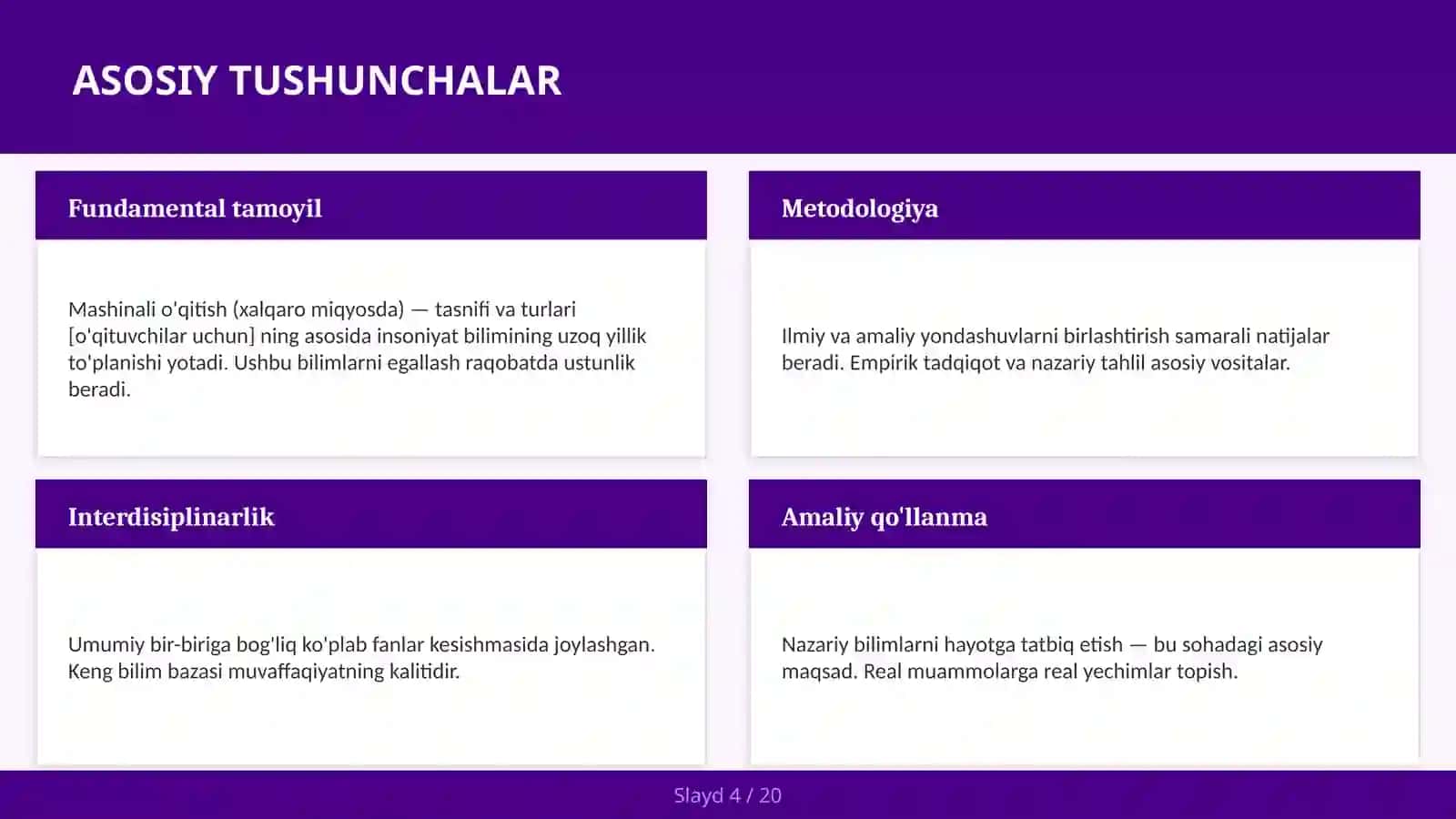 Mashinali o'qitish (xalqaro miqyosda) — tasnifi va turlari [o'qituvchilar uchun] 4