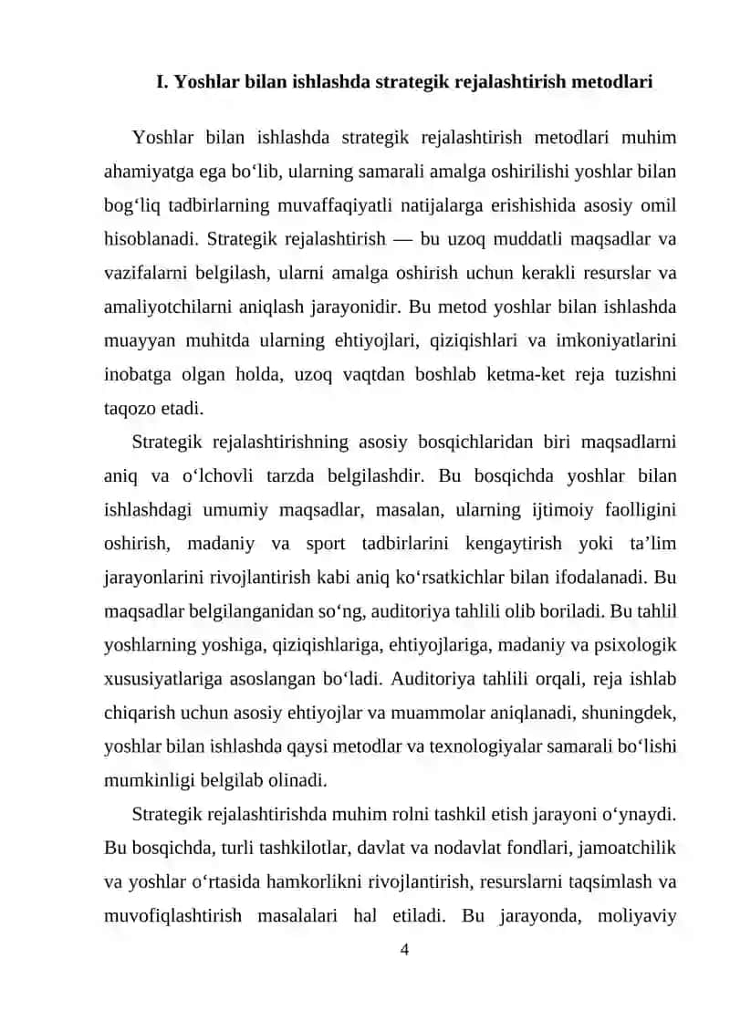 Tadbirlarni tashkil etish metodikasi 4