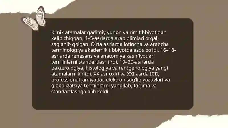 Klinik terminologiyaga umumiy kirish 4
