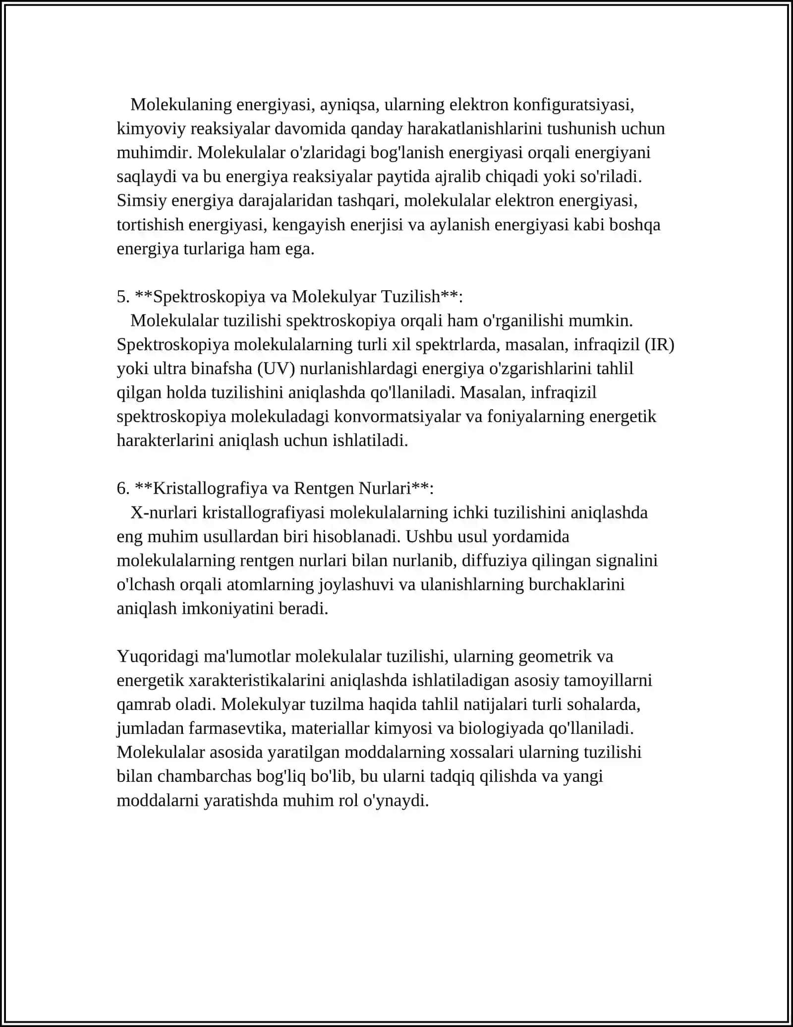 IRSIYATNING MOLEKULALAR ASOSLARI 4