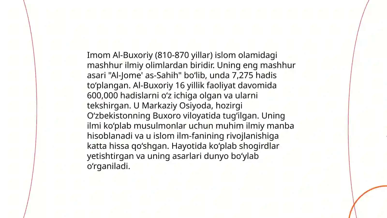 IMOM AL-BUXORIYNING PEDAGOGIK G‘OYALARI 4