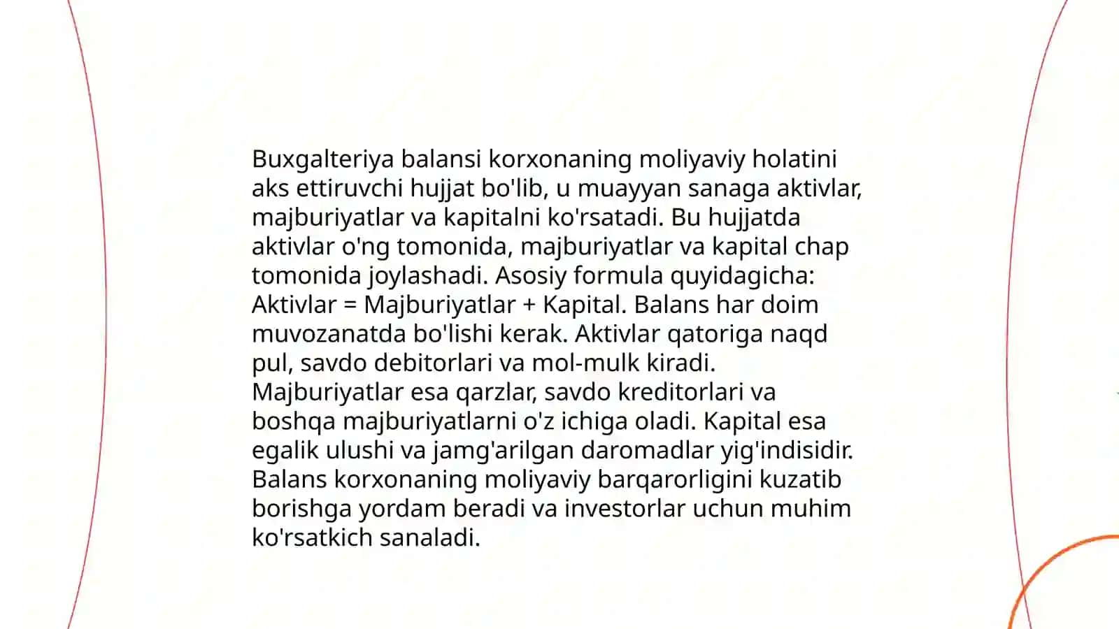 Balansning moddalari 4