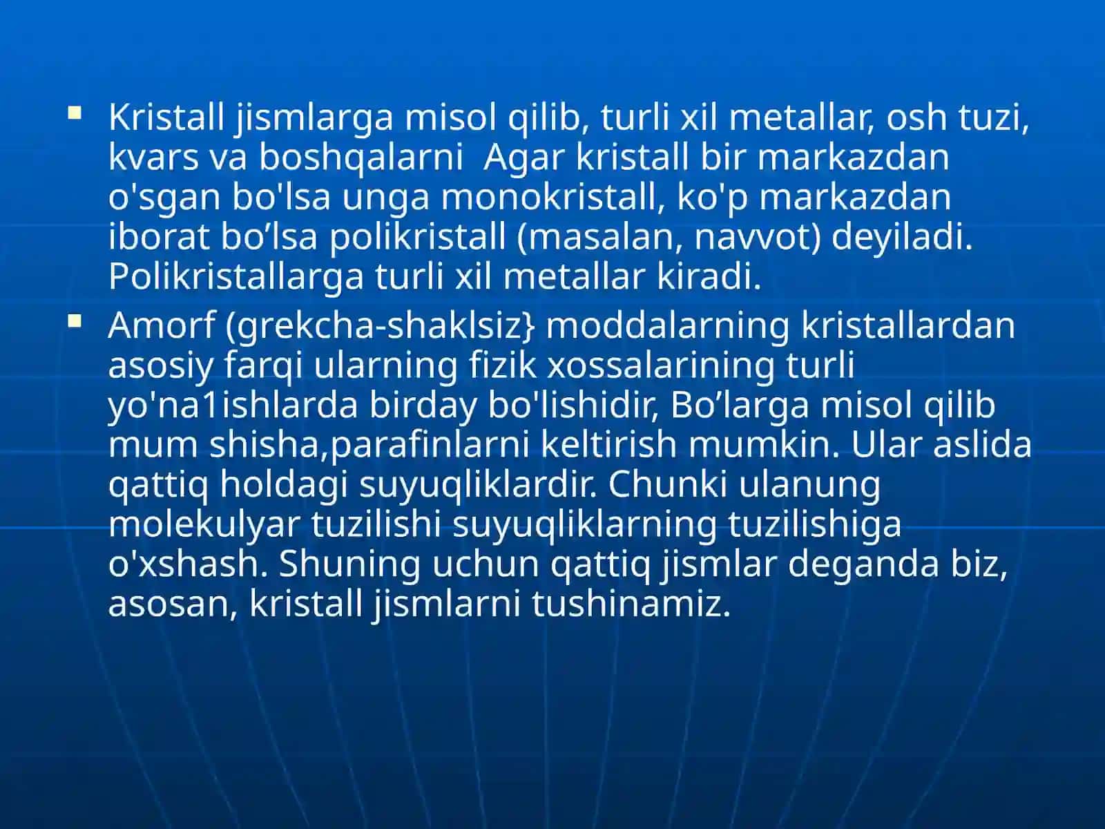 OCHIQ DARS ISHLANMA 4