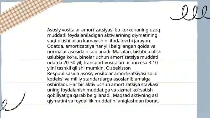 Asosiy vositalar hisobi 4