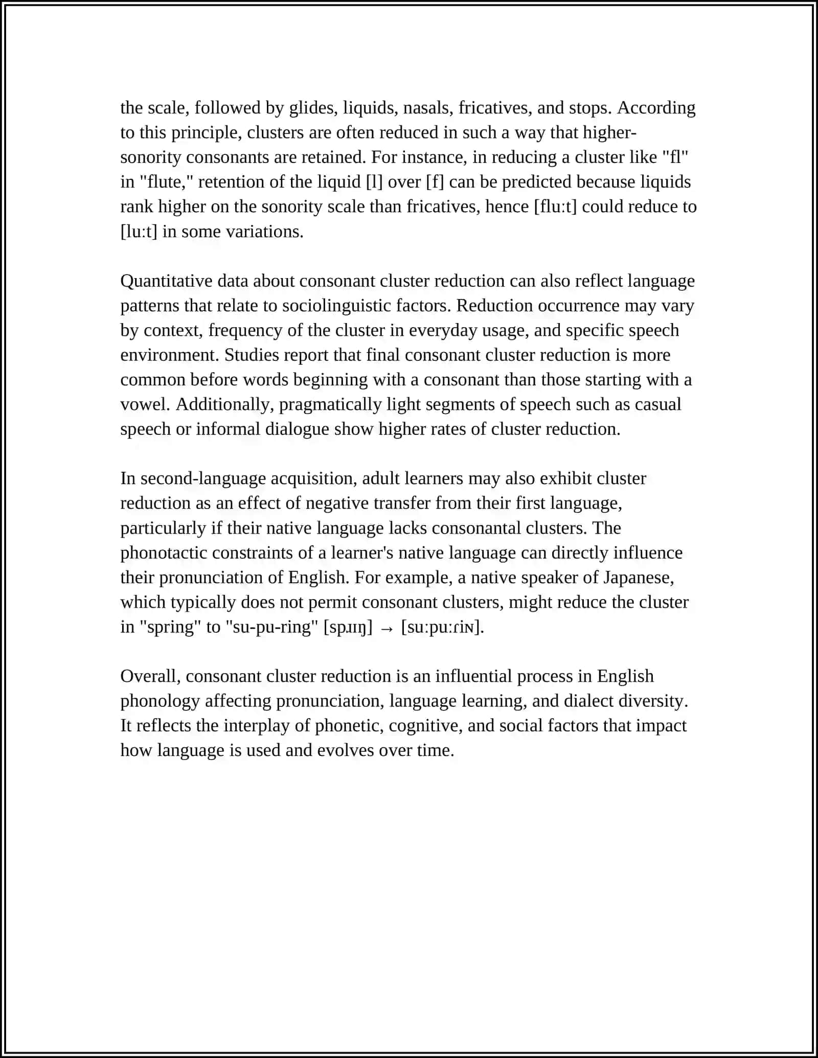 REDUCTION OF SOUNDS IN ENGLISH 4