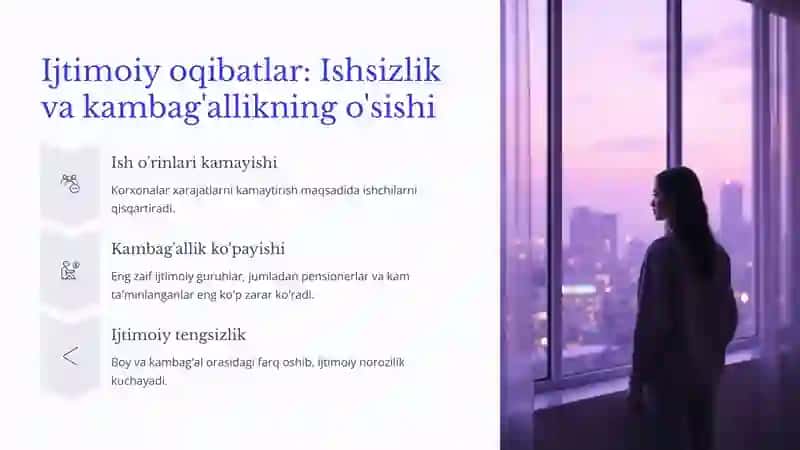 Inflyatsiyaning Ijtimoiy – Iqtisodiy Oqibatlari 4