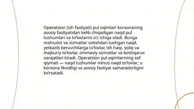 Pul oqimlarining mohiyati va turlari 4
