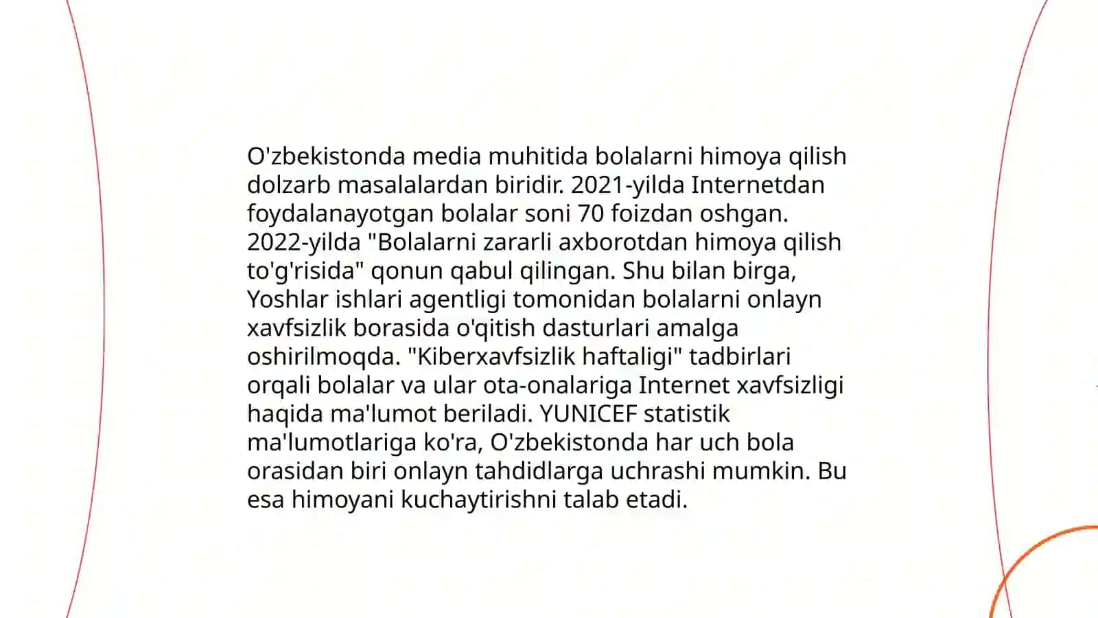 Media muhitda bola huquqlari 4