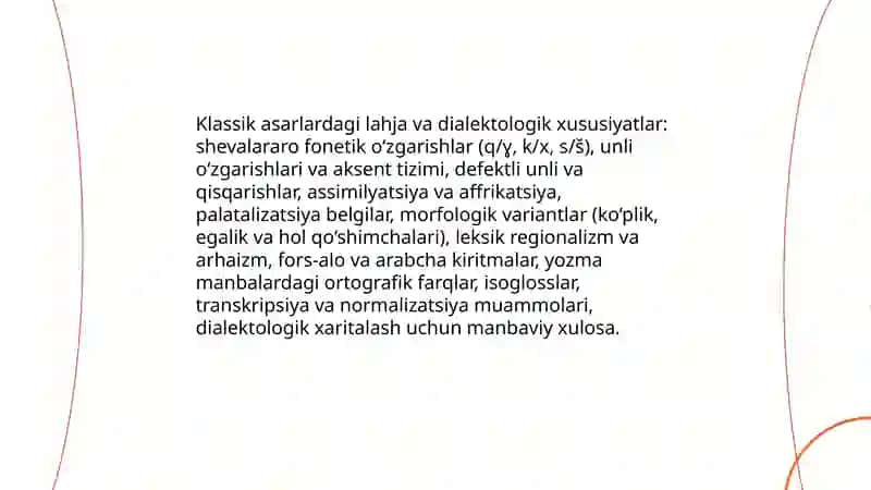 Markaziy Osiyo allomalarining lisoniy merosi 4