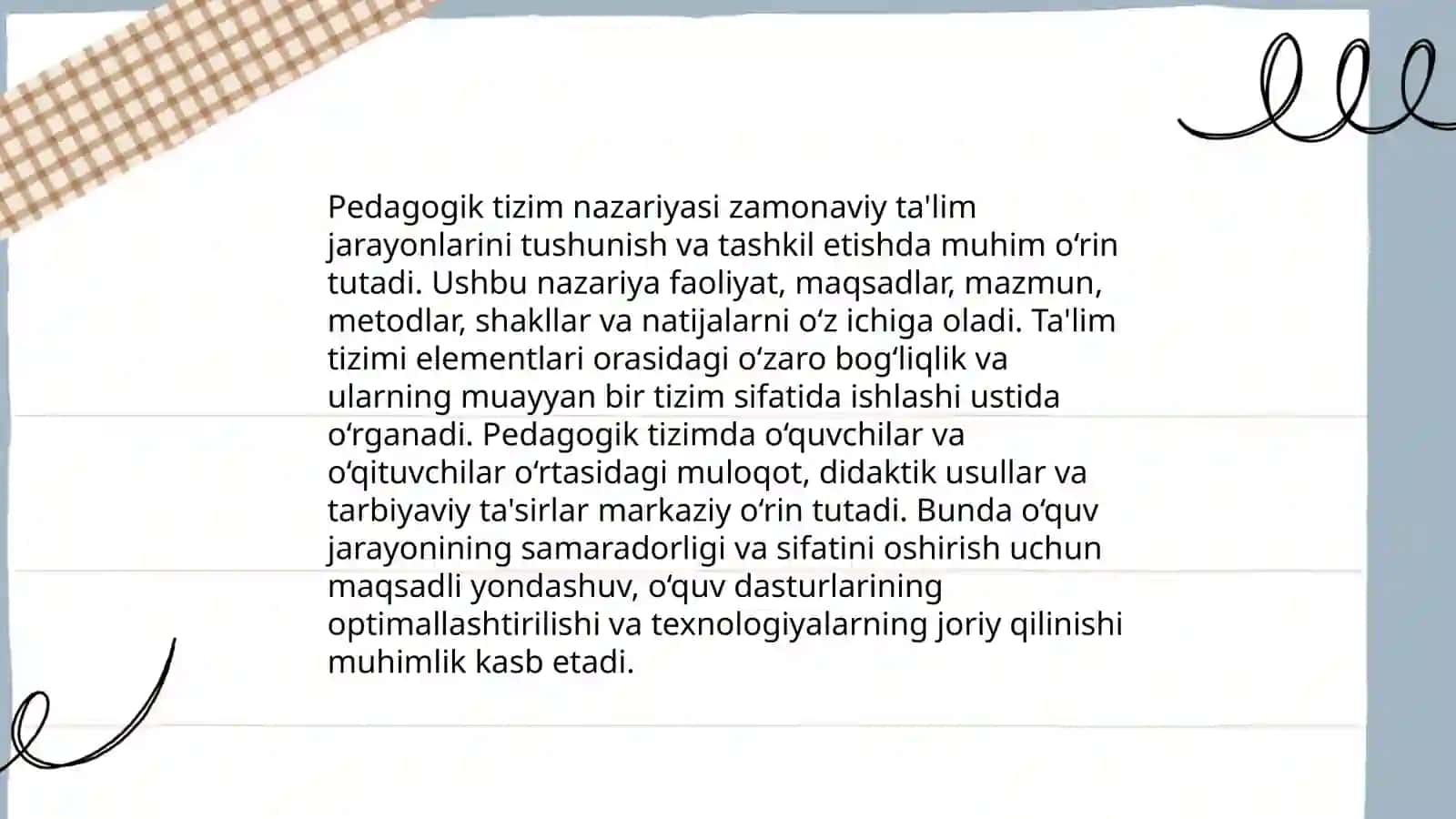 Ta'lim jarayonining mohiyati 4