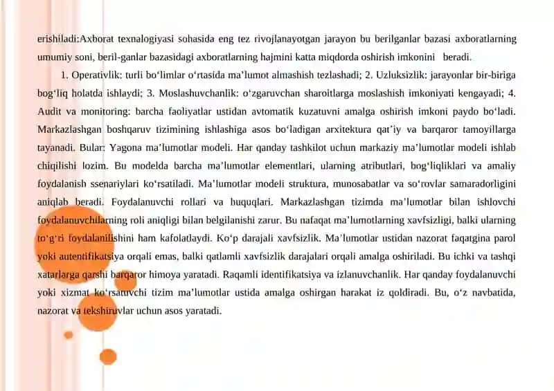 Berilganlar bazasi administratori 4