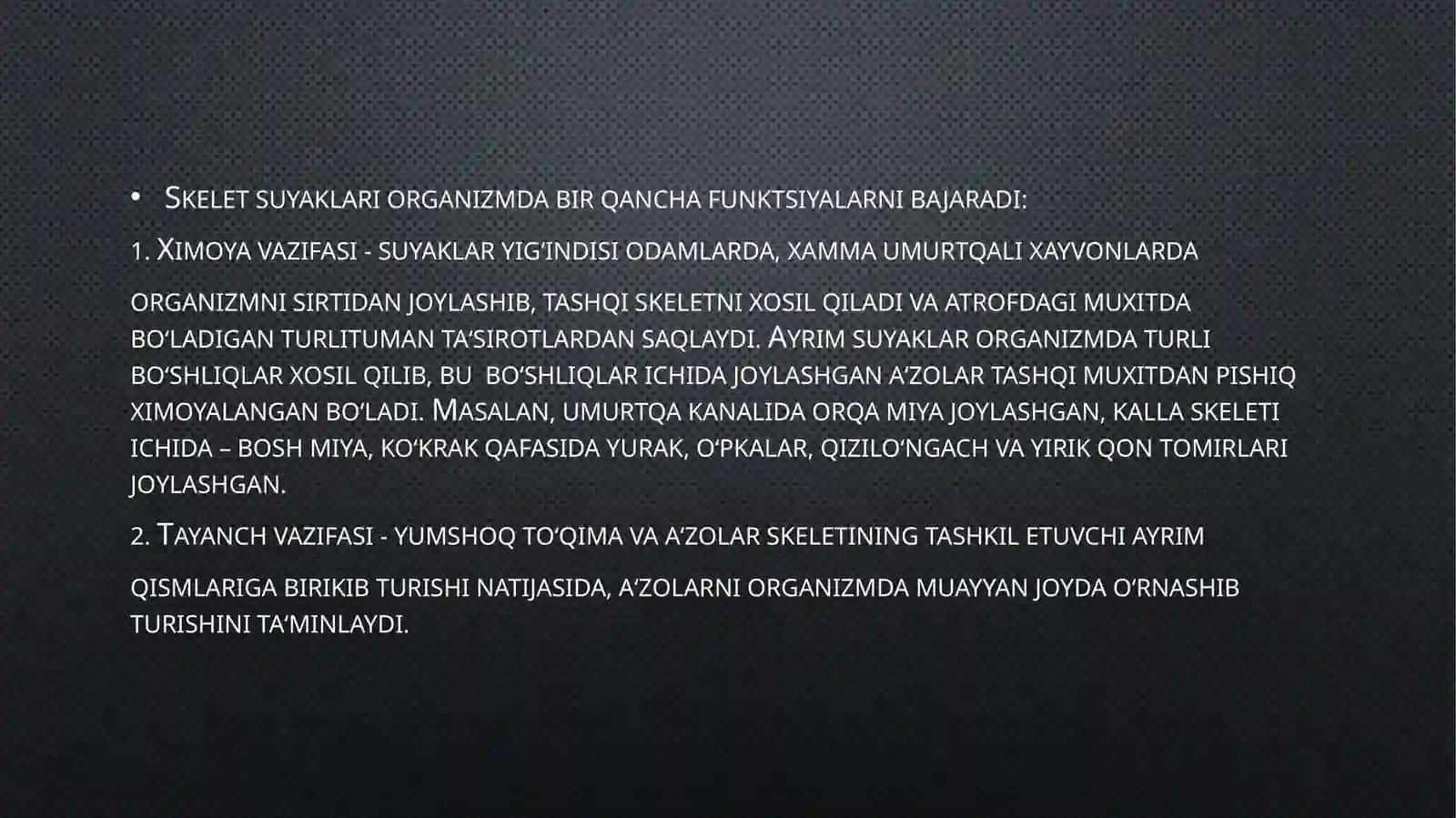 Suyaklar haqida ta’limot 4
