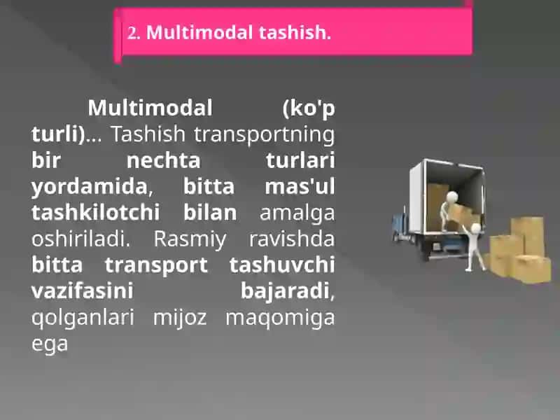 YUKLARNI TASHISH TURLARI 4