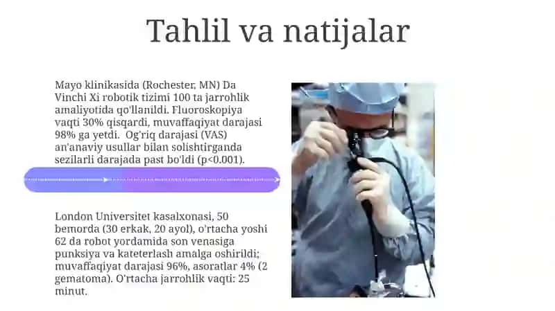 Robotlashtirilgan xirurgiya amalyoti 4