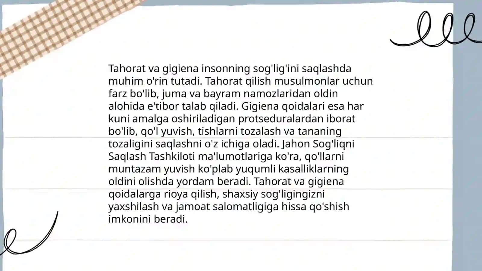 Diniy davolash va gigiena 4