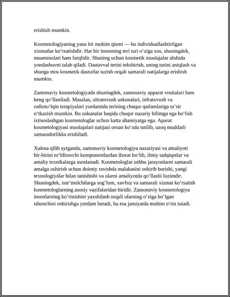 Zamonaviy Kosmetologiyalari 4
