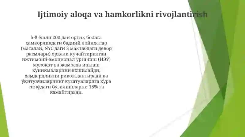 Ijtimoiy-Emotsional O'rgatishda Harakatlanish 4