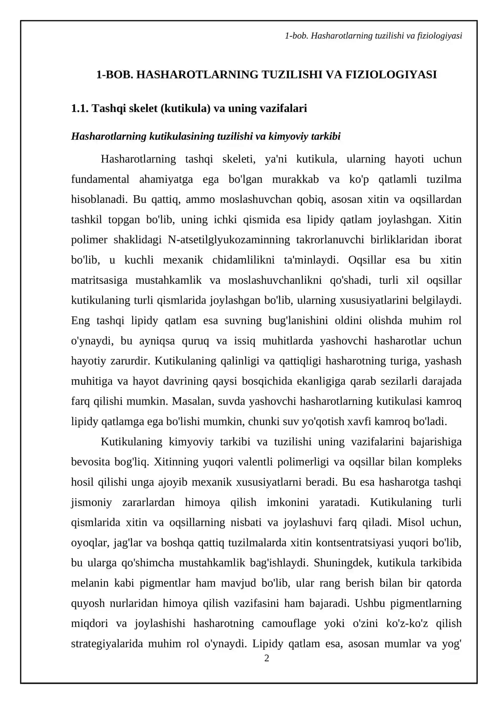 Hasharotlarning biologiyasi 4