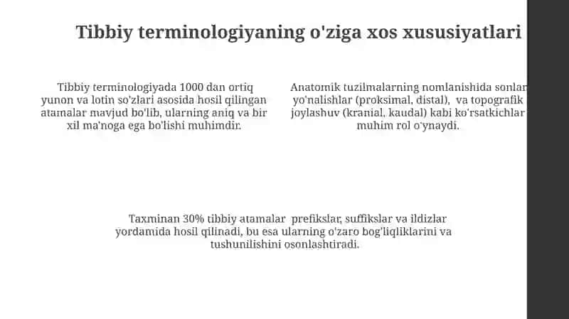 Anatomik iboralarni tarjimasi 4