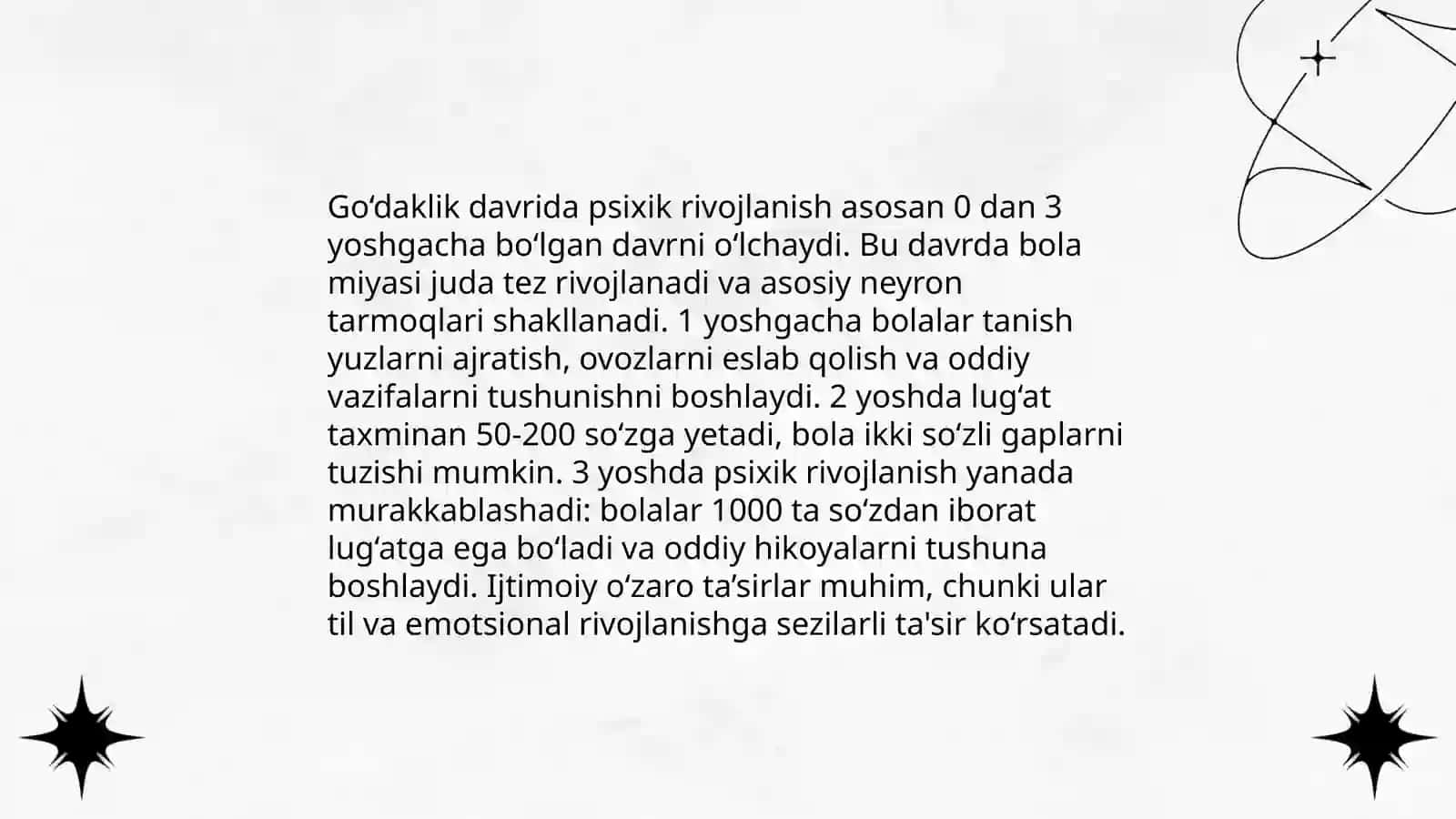 Inson psixikasining ontogenezda rivojlanishi 4