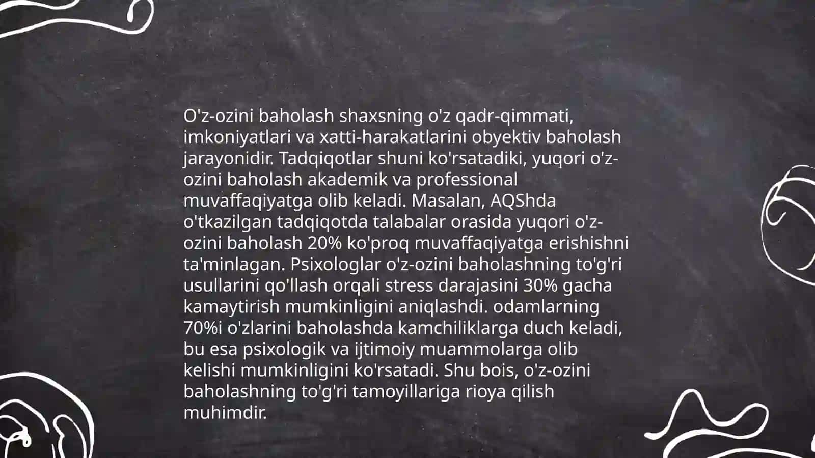 O'z-ozini metodi 4