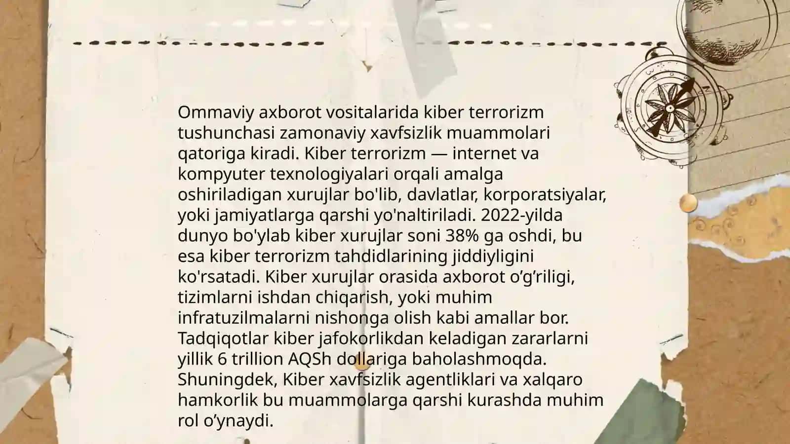 Kiber terrorizmga qarshi kurash choralari 4