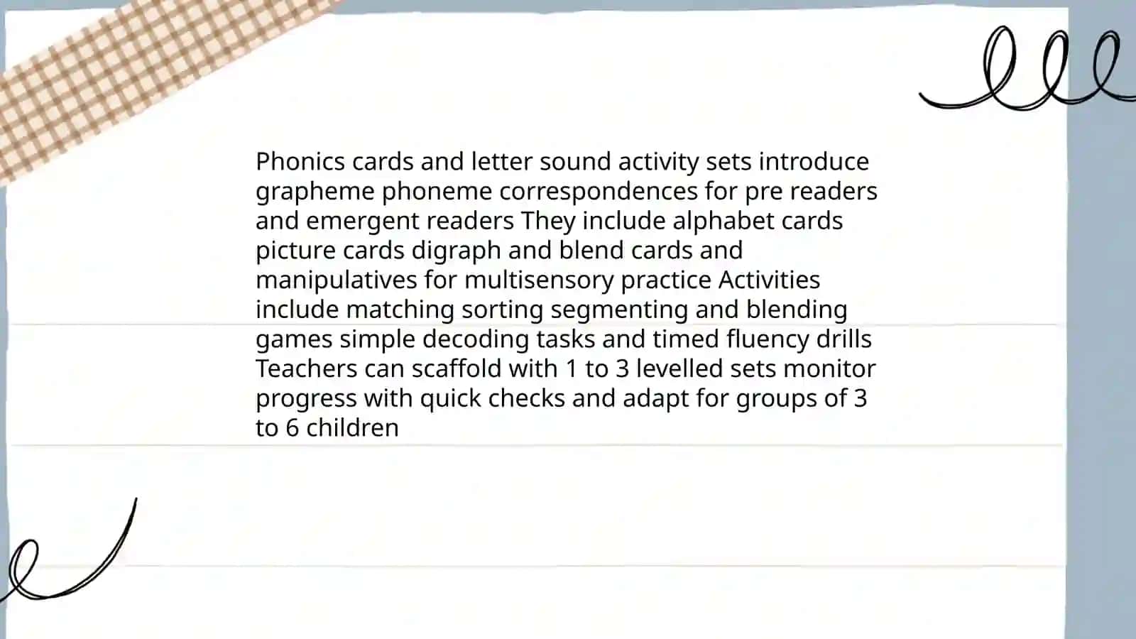 Materials for young language learners 4