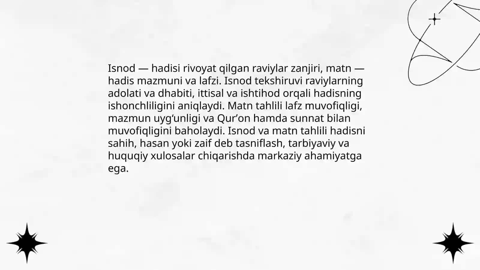 Hadis ilmi va uning tarbiyaviy ahamiyati 4