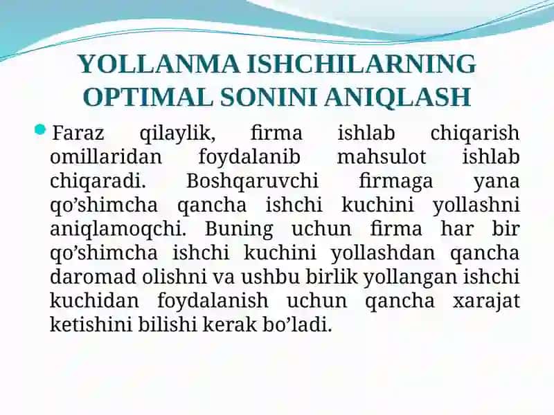 ISHLAB CHIQARISH OMILLARI BOZORI 4
