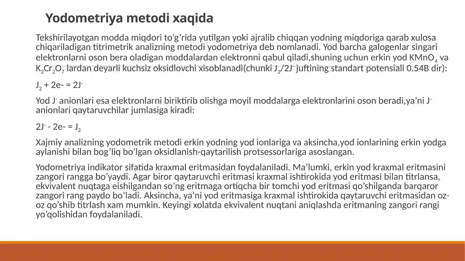 Yodometriya 4