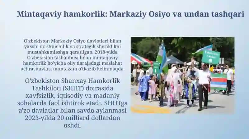 O'zbekiston va jahon hamjamiyati 4