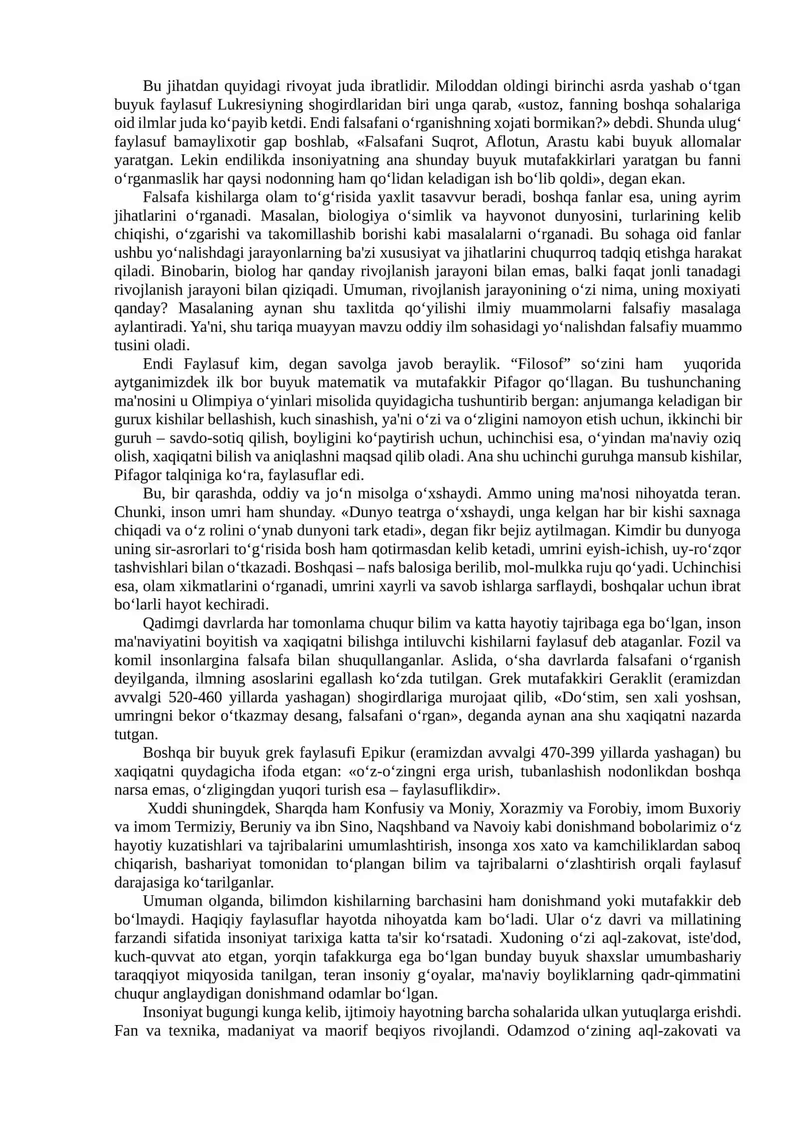 MODUL. FALSAFA VA MANTIQ 4
