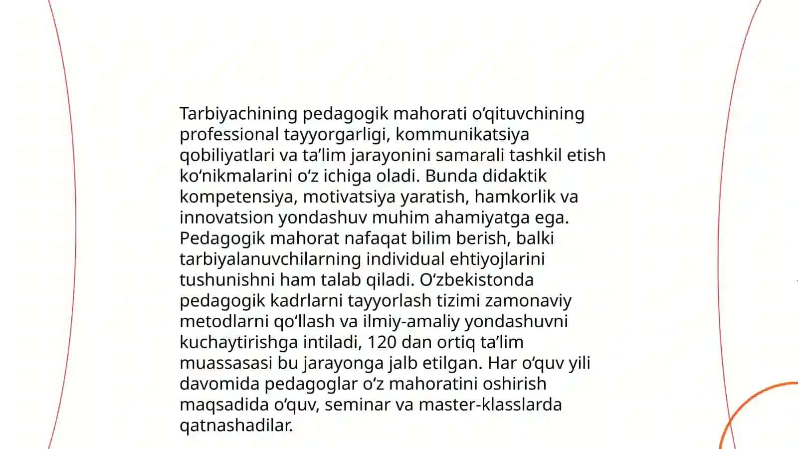 Tarbiyachining kasbiy vq shaxsiy sifatlari 4