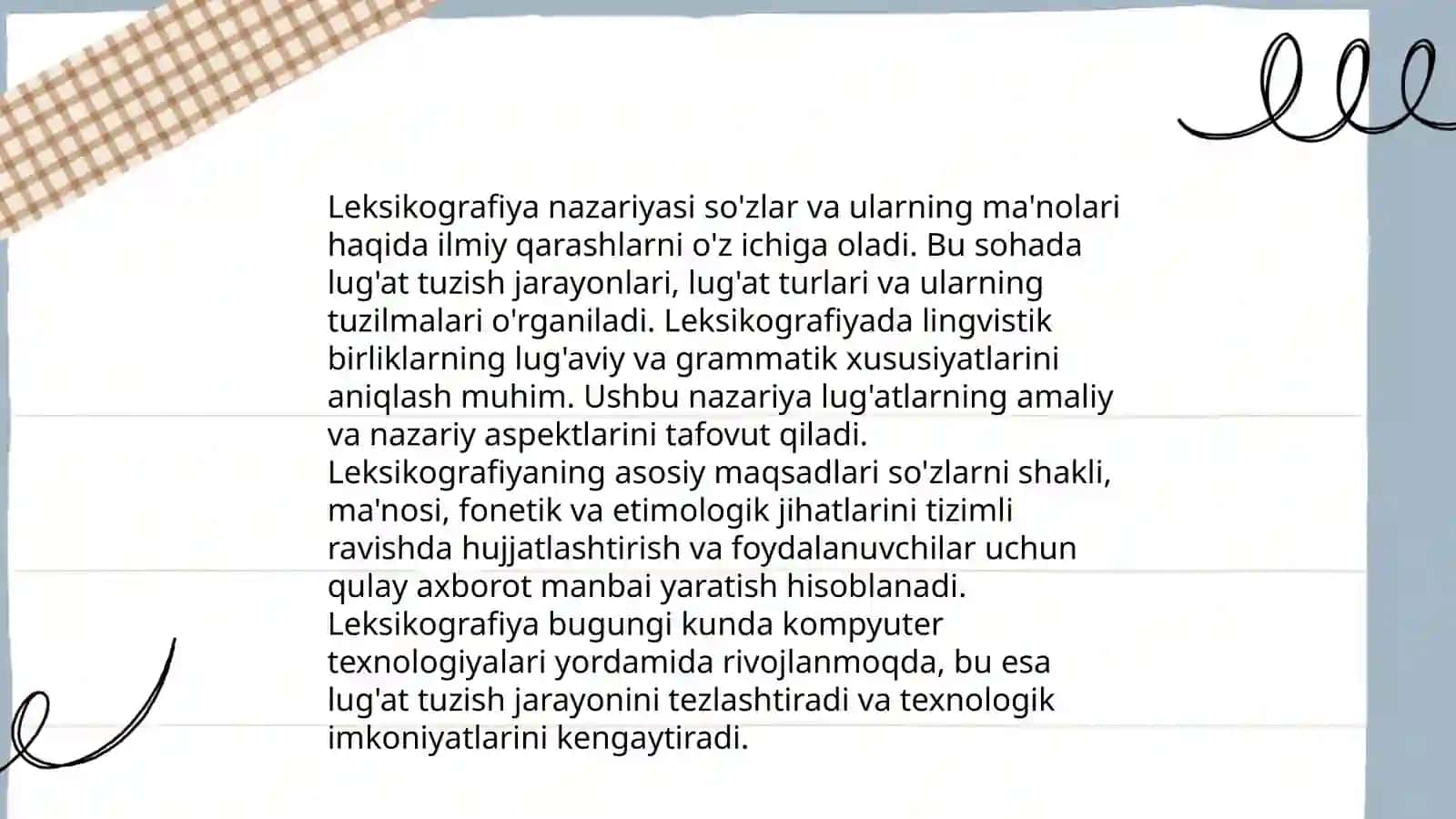 Leksikografiya haqida ma'lumot 4