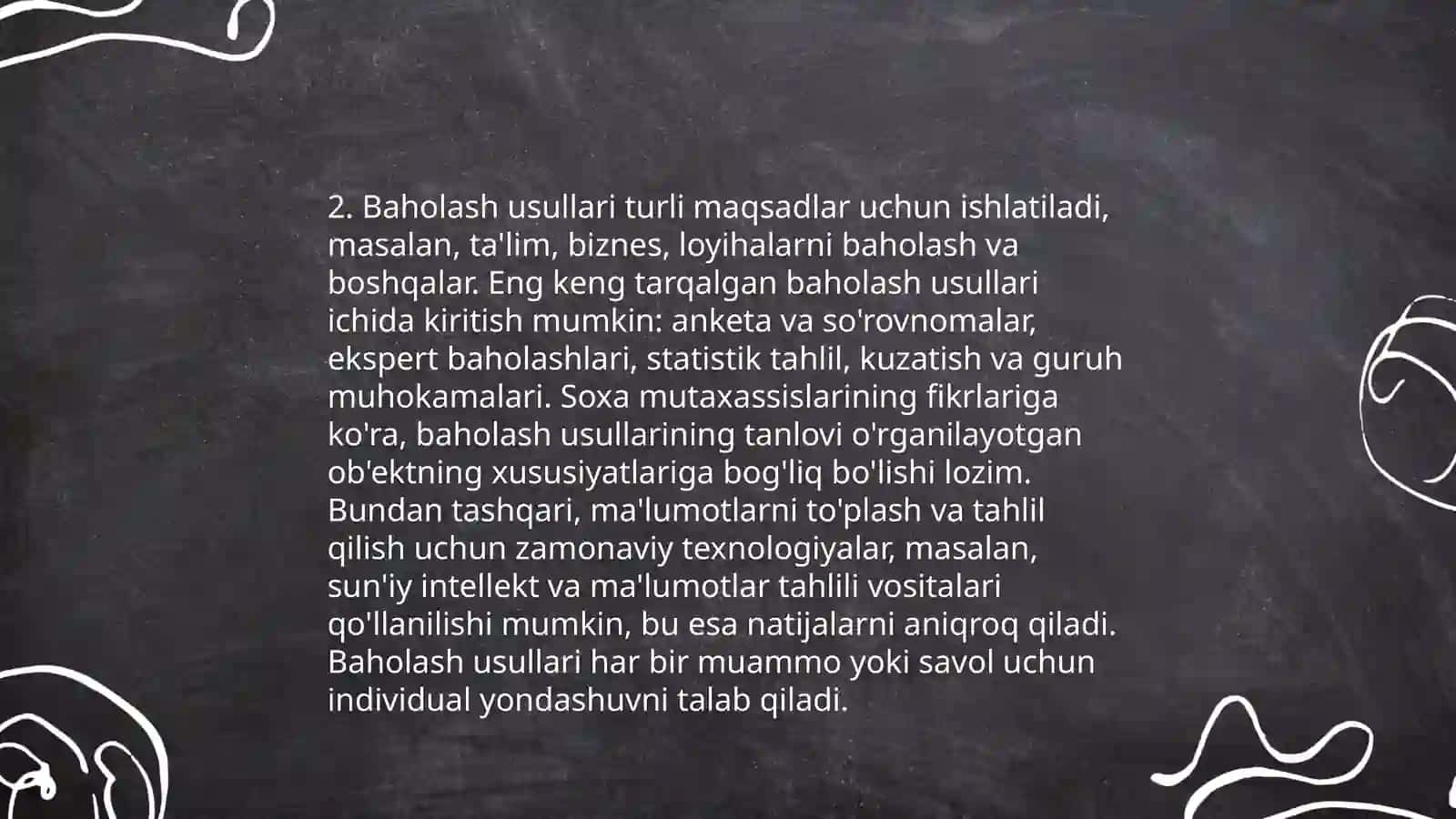 Ta'lim tarbiya jarayonida ta'lim sifatini baholash 4