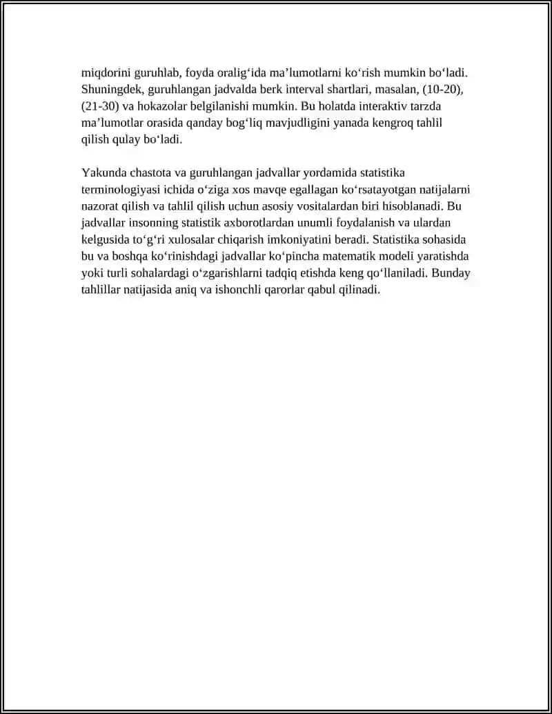 STATISTIKALIQ KESTELER HAM GRAFIKLER 4