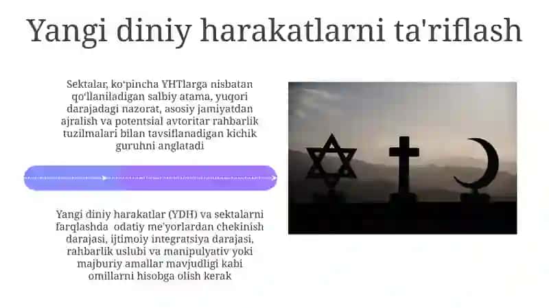 Yangi diniy taʼlimotlar va sektalar 4