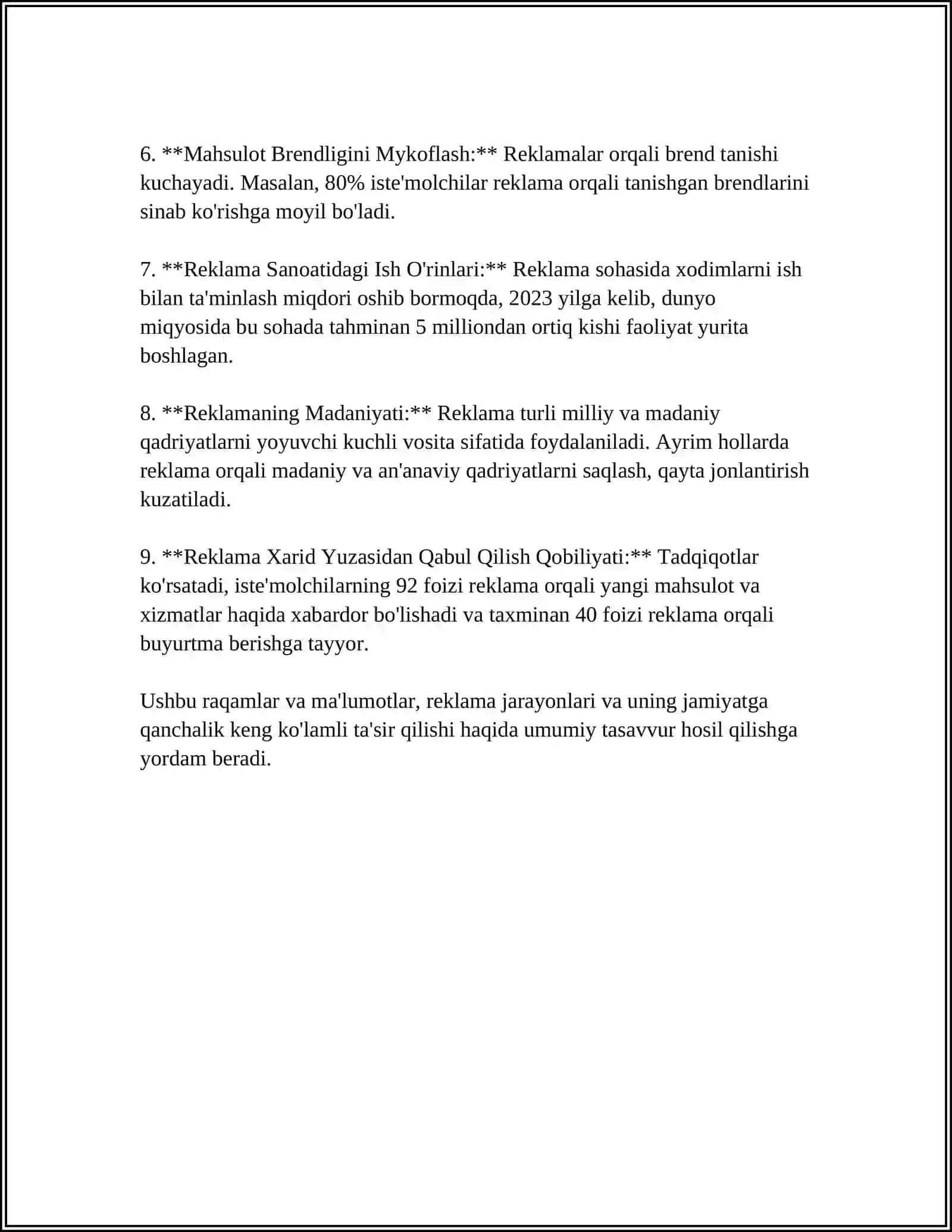 REKLAMANING IJTIMOIY MAZMUN MOHIYATI 4