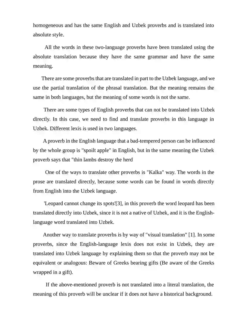 Methods of translation of pronouns and sayings 4