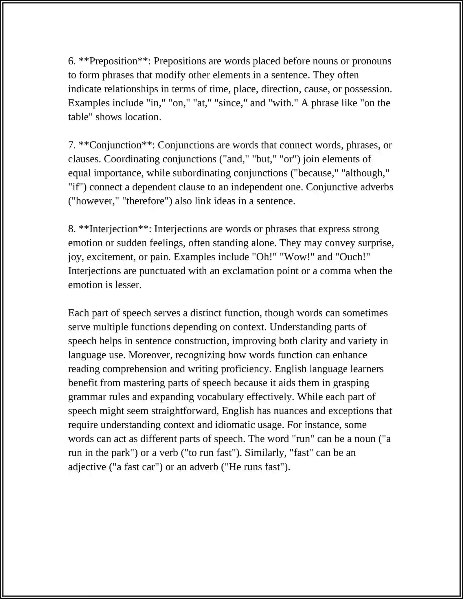 MUSTAQIL ISH: STRUCTURE OF ENGLISH GRAMMAR 4