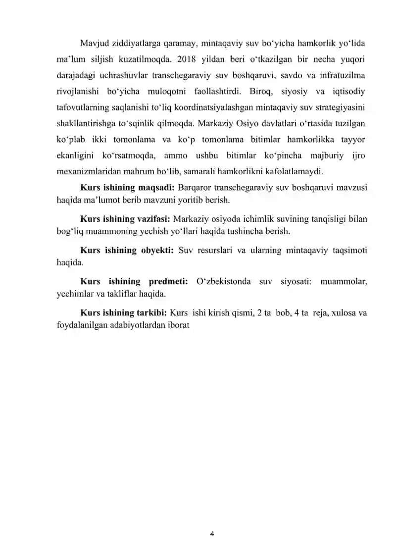 Suv resurslari va ularning mintaqaviy taqsimoti 4