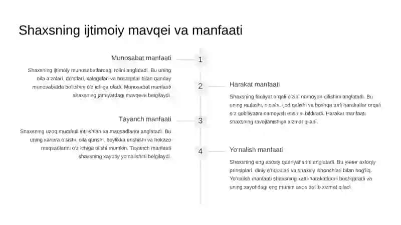 SHAXS, INDIVIDUAL XUSUSIATLAR, ISTE’DOD VA TALANT 4
