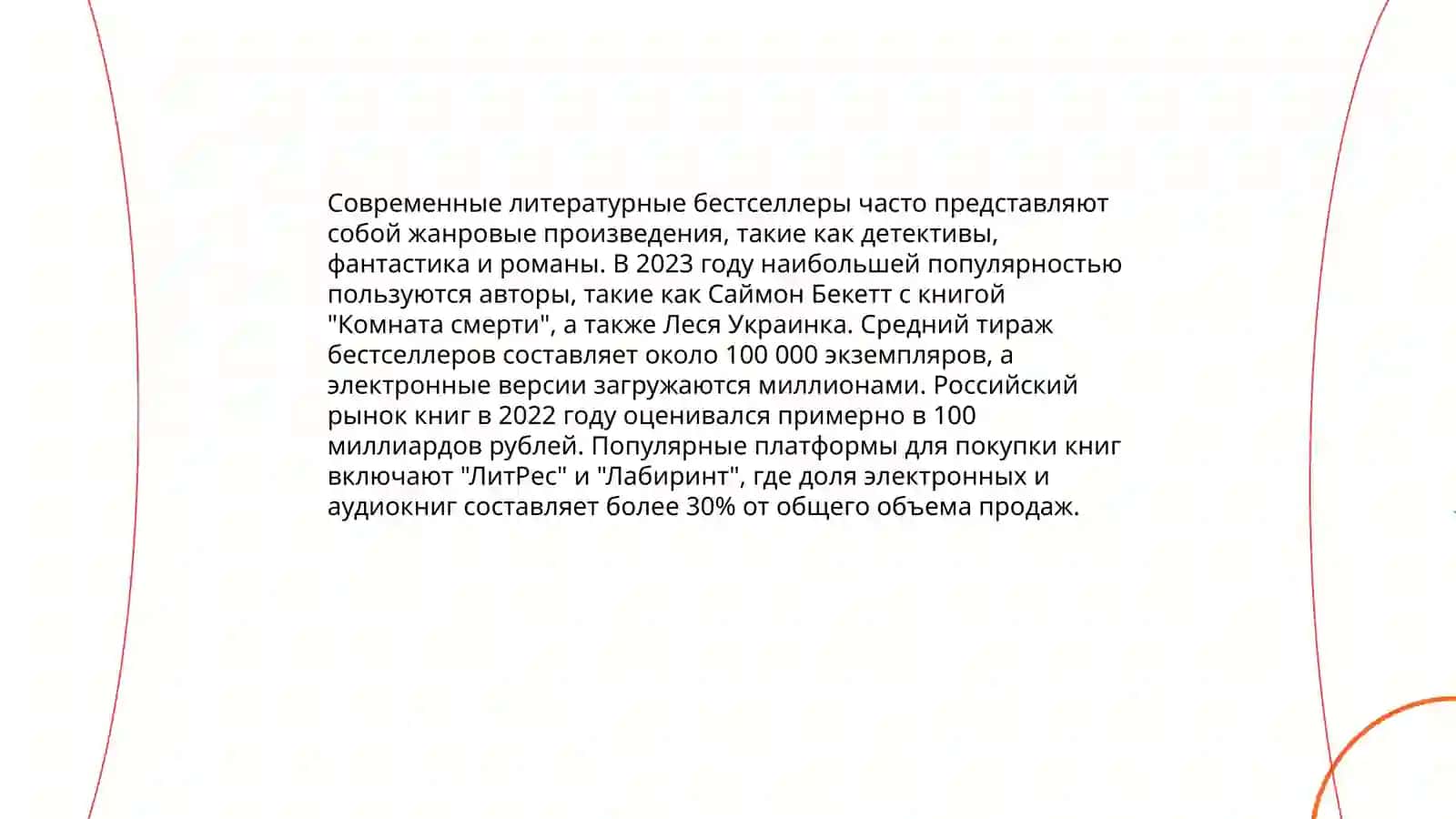 Литературный бестселлер 4