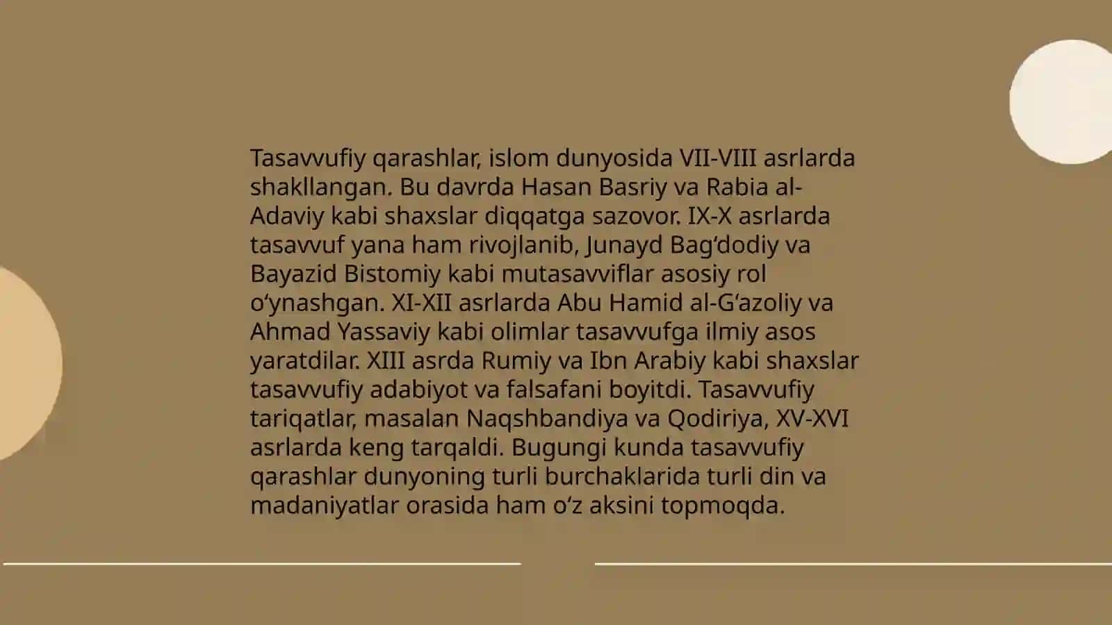 Yangi davr Sharq tasavvufi 4