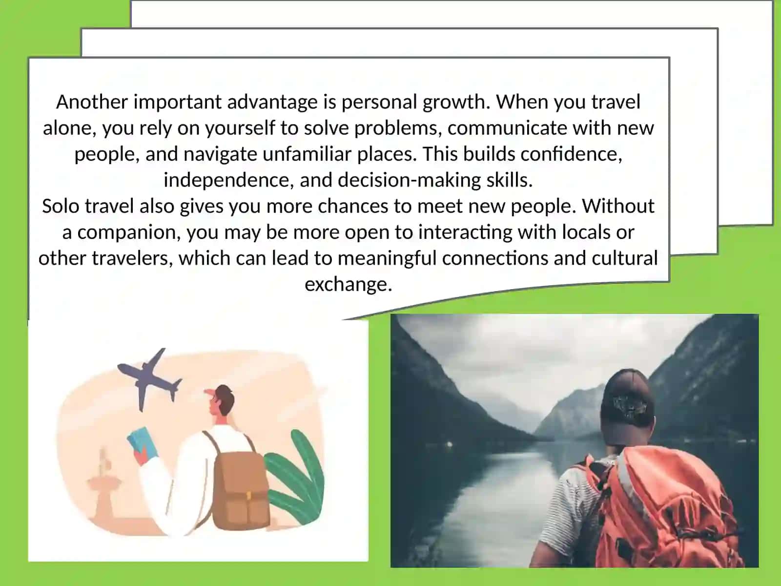 Advantages and challenges of travelling alone 4